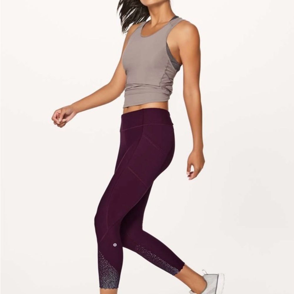 Lululemon Athletica Purple Gradient Leggings